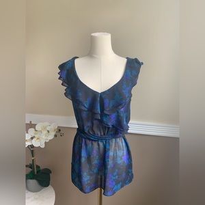 Sheer Blue Women’s Blouse